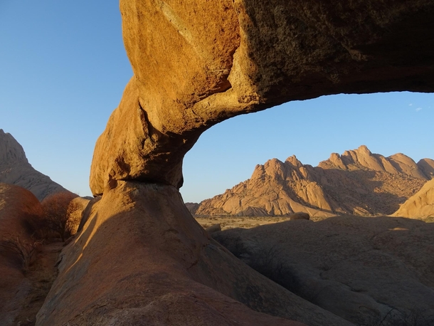 True nature art in Spitzkoppe - Namibia 