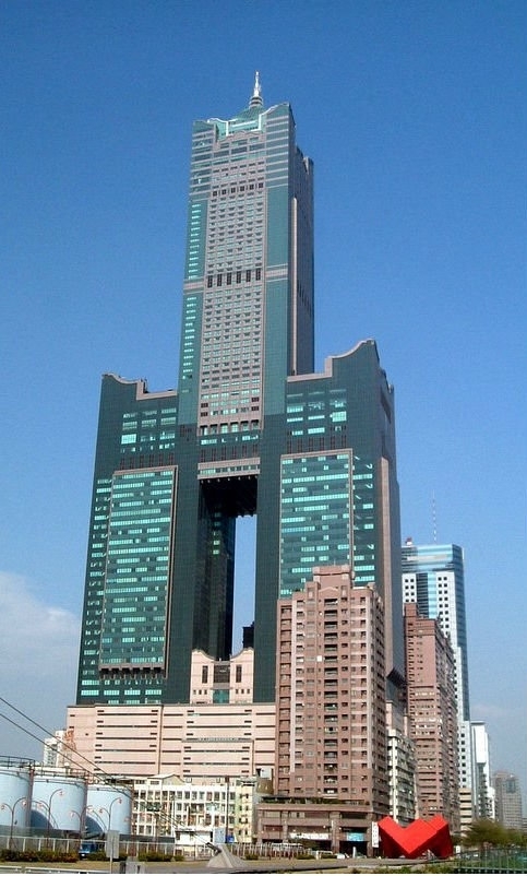 Tuntex Sky Tower in Kaohsiung Taiwan 