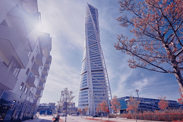 Turning Torso in Malm Sweden by Santiago Calatrava 