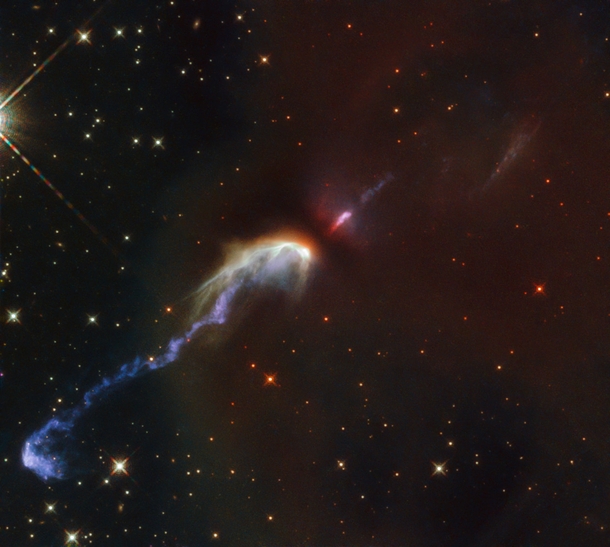 Two Herbig-Haro objects