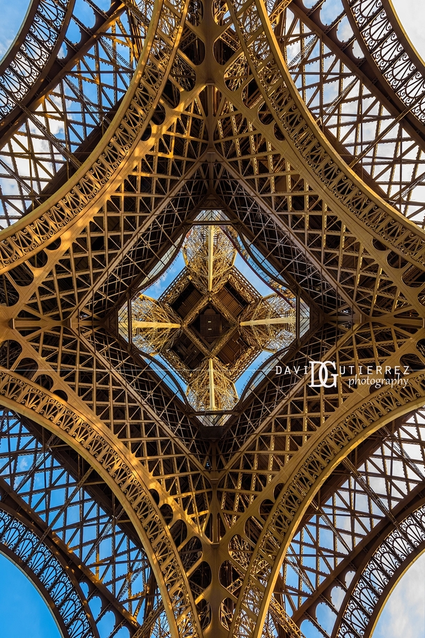 Underneath Eiffel Tower - 