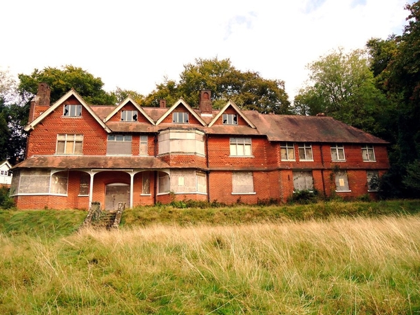 Undershaw Sir Arthur Conan Doyles abandoned home near Haslemere UK 