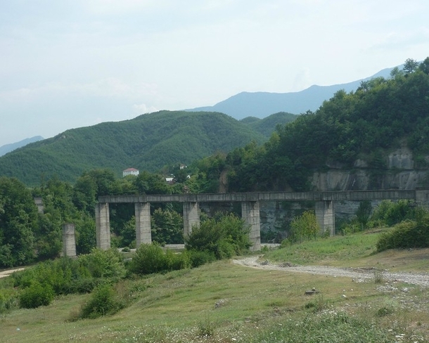 Unfinished Communist Era Railway Project - Albania 