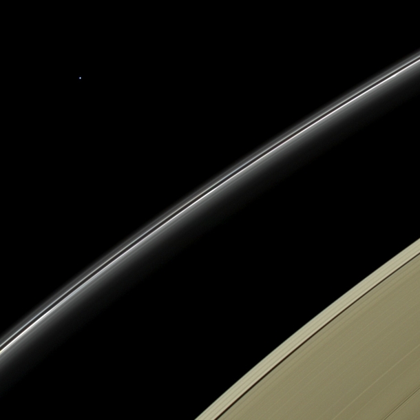 Uranus on the horizon Cassini released May  