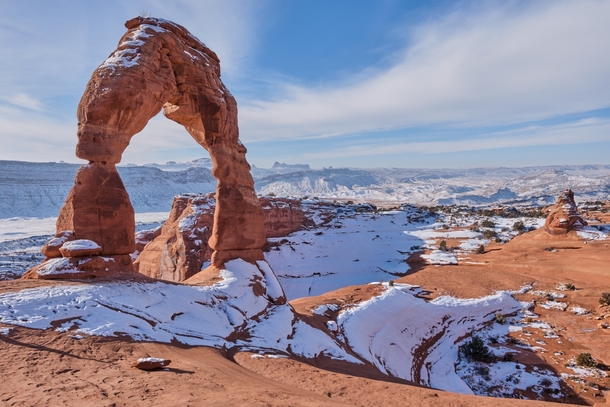 Utahs license plate with icing - Delicate Arch Utah  -  x 