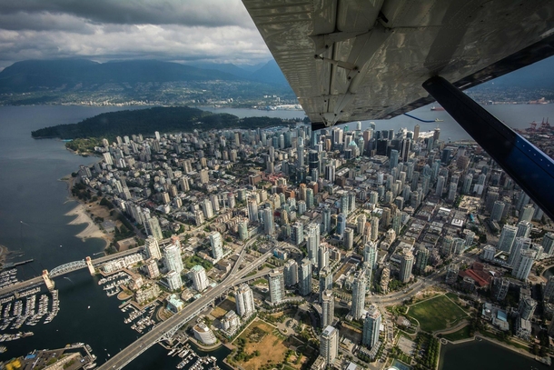 Vancouver BC From the Air 