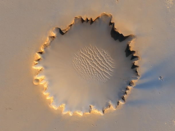 Victoria Crater on Mars 