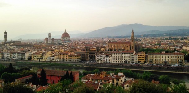 View of Florence from Piazzale Michelangelo 