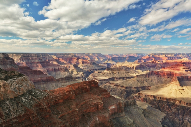 View of the Grand Canyon from Hopi Point taken yesterday 