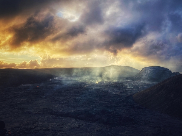Volcanic Scorched Earth at Fagradisfjall Iceland 