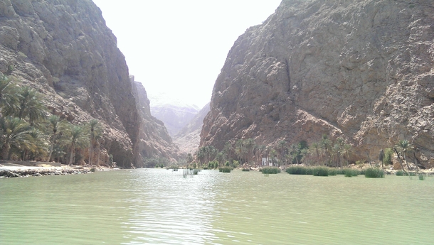 Wadi Shab Oman  Taken from my phone