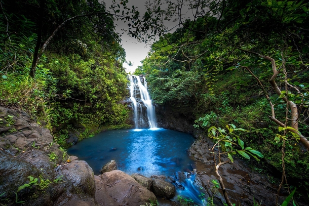 Waimano Falls  Hawaii 