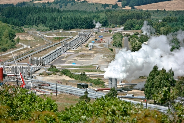 Wairakei Geothermal Power Station New Zealand 