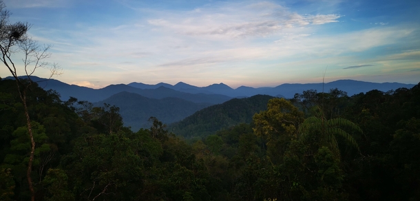Waking up in the morning breeze overlooking the Titiwangsa Range is like never waking up from a beautiful dream Frasers Hill Peninsular Malaysia 