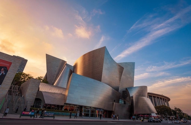 Walt Disney Concert Hall - by Frank Gehry