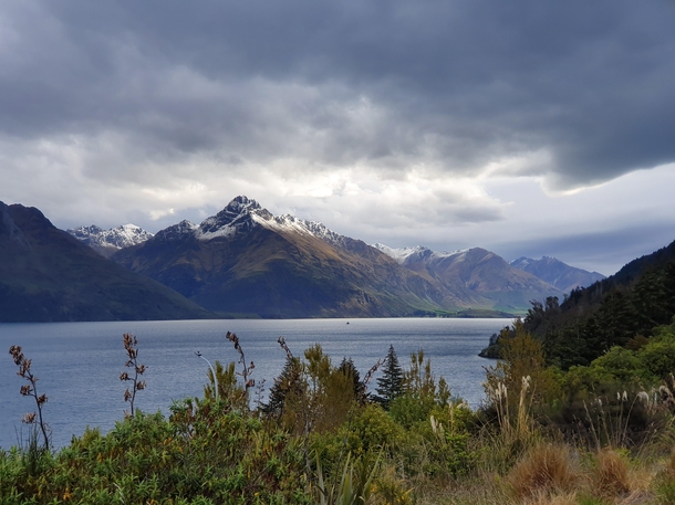 Walter Peak and Lake Wakatipu Queenstown New Zealand  x