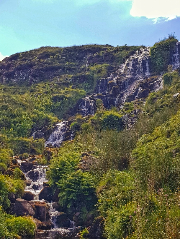 Waterfall near Staffin Skye Scotland 