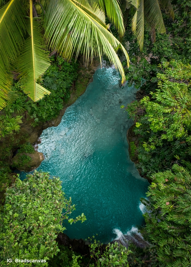 Waterfall oasis in Cebu Philippines  bradscanvas