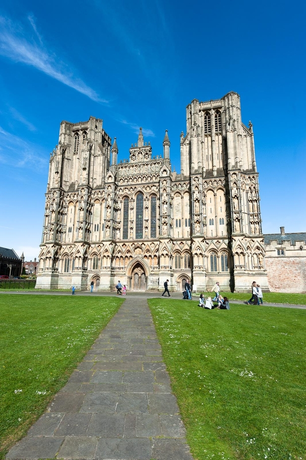 Wells Cathedral Somerset Built  