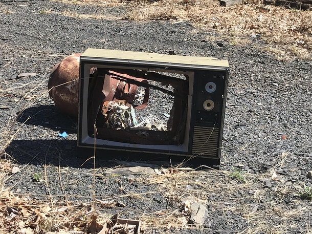 Went to an abandoned dump took a album cover photo