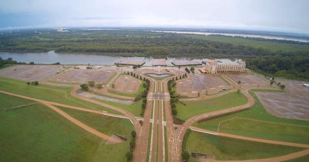 Whats left of Harrahs Casino Tunica formerly Grand Casino Tunica 