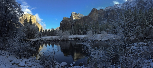 White Christmas in Yosemite 
