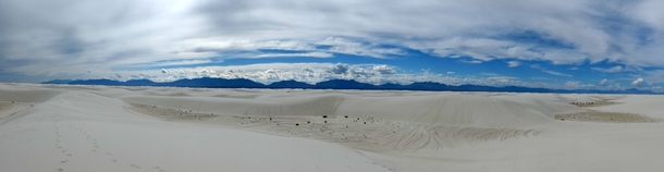 White Sands National Monument in March 