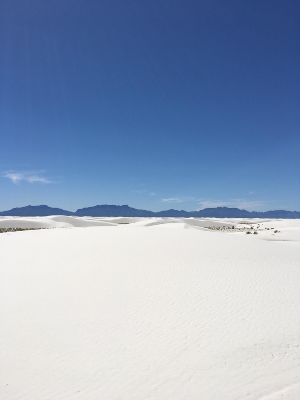 White Sands National Park New Mexico 