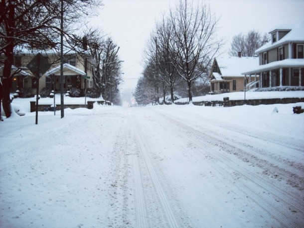 Winter in Bloomington Indiana 