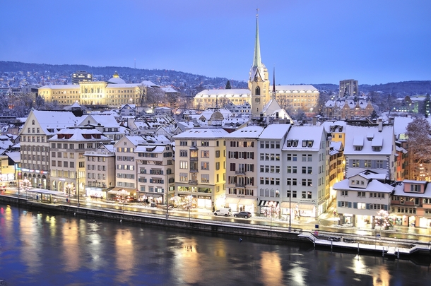 Winter in Zurich 
