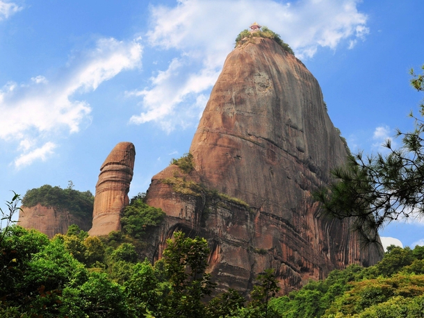 YangYuanMale Stone Mount Danxia China - 