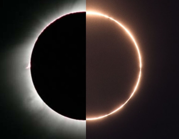 Yesterdays Hybrid Solar Eclipse 