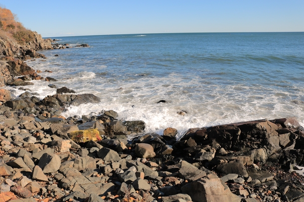 York Maine on a beautiful fall afternoon in New England 