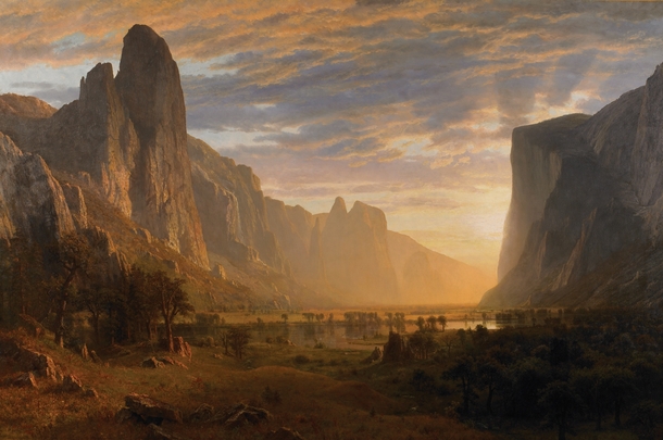 Yosemite Valley United States  painting by Albert Bierstadt
