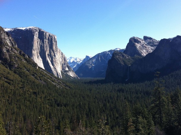 Yosemite Valley - View from the Bridge 