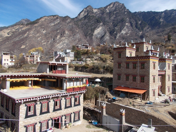 Zhonglu in the Tibetan part of Sichuan China 