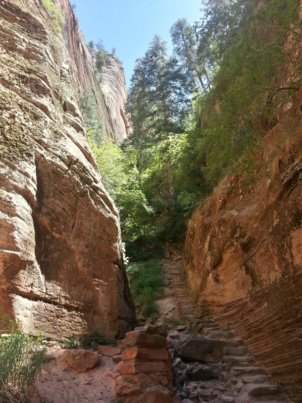 Zion Canyons Hidden Valley Trail 