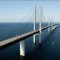 Oresund Bridge from Denmark to Sweden 