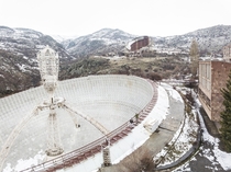  A crazy abandoned Soviet radio telescope