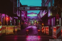  A picture of the closed Reeperbahn Hamburg during Corona