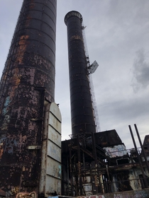  Abandoned power plant in New Orleans -roof level