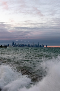  Chicago from the south side on a windy fall afternoon