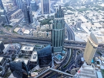  City of Dubai - View from the th floor of the Burj Khalifa
