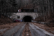  Entrance To One Abandoned PA Turnpike Tunnel