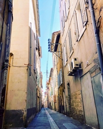  France - Small alley in La Ciotat