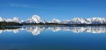  Grand Teton NP Wyoming The weather was stunning and made for a glassy lake I will definitely be going back