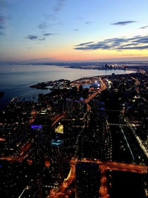  Great view from the CN Tower in Toronto