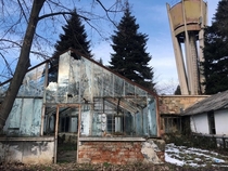  Image of an abandoned silviculture institute Romania