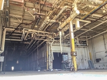  Interior of Abandoned Factory Indiana