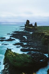  Lndrangar Basalt Cliffs - Snfellsnes Peninsula Iceland this morning x 